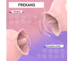 French Kiss 9 Modlu Titreşimli ve 9 Dil Hareketli Lüks Vibratör French Kiss 9 Modlu Titreşimli ve 9 Dil Hareketli Lüks Vibratör