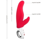 Fun Factory Lady Bi Klitoris ve G-Bölgesi Uyarıcı Kırmızı Rabbit Vibratör Made İn Germany