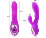 G-Bölgesi ve Klitoris Uyarıcı Çift Motorlu&Ses ve Dokunma Modlu Titreşimli Şarjlı Vibratör