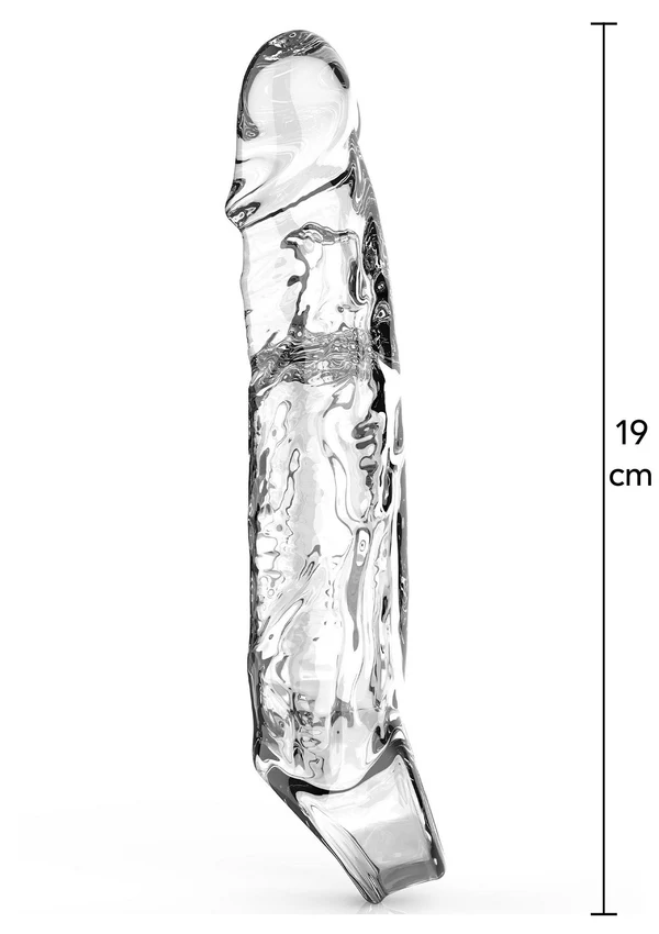 GetReal Extension Uzatmalı 19 Cm Silikon Penis Kılıfı 