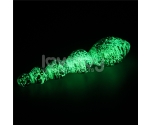 Glow-in-the-dark Twilight Gleam Glass Gece Parlayan Cam Dildo