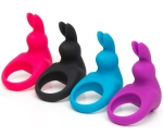 Happy Rabbit - Cock Ring Klitoris Uyarıcı Titreşimli Pembe Penis Halkası