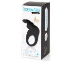 Happy Rabbit - Cock Ring Klitoris Uyarıcı Titreşimli Siyah Penis Halkası