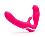 Happy Rabbit Strapless Strap-On Rabbit Pembe Vibratör