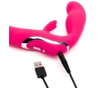 Happy Rabbit Strapless Strap-On Rabbit Pembe Vibratör