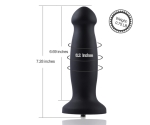 Hismith Sex Makineleri İçin Tasarlanmış 18 Cm Anal ve Vajinal Silikon Plug