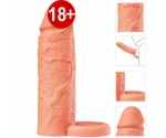 Inferno 15 Cm Liquid Gerçekçi Silicone Realistik Penis Kılıfı	