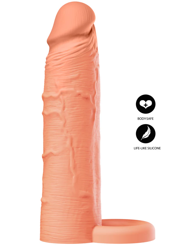 Inferno 18 Cm Liquid Silicone Realistik Penis Kılıfı