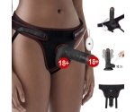 Ingen Easy Strap On 18 Cm Siyah Belden Bağlamalı Titreşimli Realistik Penis Ingen Easy Strap On 18 Cm Siyah Belden Bağlamalı Titreşimli Realistik Penis