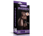 Ingen Easy Strap On 19 Cm Siyah Belden Bağlamalı Realistik Penis Ingen Easy Strap On 19 Cm Siyah Belden Bağlamalı Realistik Penis