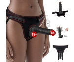 Ingen Easy Strap On 20 Cm Siyah Belden Bağlamalı Titreşimli Realistik Penis Ingen Easy Strap On 20 Cm Siyah Belden Bağlamalı Titreşimli Realistik Penis