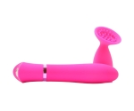 Inya Blossom Klitoris Uyarıcı Masaj Başlıklı ve G-Bölgesi Uyarıcı Pembe Vibratör