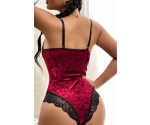 Kadife Body Gecelik Babydoll Çok Renkli