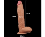 King Sized 30 Cm Özel Seri Kalın Damarlı Realistik Penis