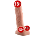 Lances Cock 28 Cm Damarlı Yumuşak Dev Realistik Penis