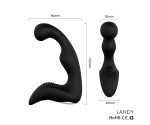 Landy 9 Modlu Titreşimli Prostat Anal Vibratör