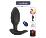 Lange Titreşimli Kumandalı Şarjlı Su Geçirmez Anal Vibratör Plug