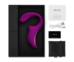 Lelo - Enigma Deep Rose Emiş Yapabilen Çift Etkili Ultra Lüks Masaj Aleti Vibratör