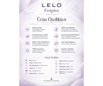 Lelo - Enigma Deep Rose Emiş Yapabilen Çift Etkili Ultra Lüks Masaj Aleti Vibratör
