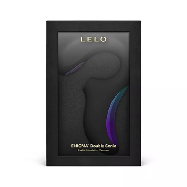 Lelo Enigma Double Sonic Black Klitoris Uyarıcı G Spot Vibratör