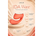 Lelo Ida Wave Coral Red App Kontrol Dönen Parmak Hareketli ve Titreşimli Vibratör