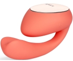 Lelo Ida Wave Coral Red App Kontrol Dönen Parmak Hareketli ve Titreşimli Vibratör