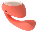 Lelo Ida Wave Coral Red App Kontrol Dönen Parmak Hareketli ve Titreşimli Vibratör