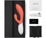 Lelo Ina 3 Coral G-Bölgesi & Klitoris Özel Rabbit Vibratör