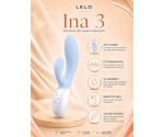 Lelo Ina 3 Seafoam G-Bölgesi & Klitoris Özel Rabbit Vibratör