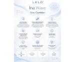 Lelo İna Wave 2 California Sky G-Bölgesi ve Klitoris Özel Titreşimli Rabbit Vibratör 