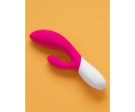 Lelo Ina Wave 2 Cerise G-Bölgesi ve Klitoris Özel Titreşimli Rabbit Vibratör 