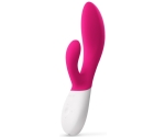 Lelo Ina Wave 2 Cerise G-Bölgesi ve Klitoris Özel Titreşimli Rabbit Vibratör 