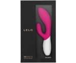 Lelo Ina Wave 2 Cerise G-Bölgesi ve Klitoris Özel Titreşimli Rabbit Vibratör 
