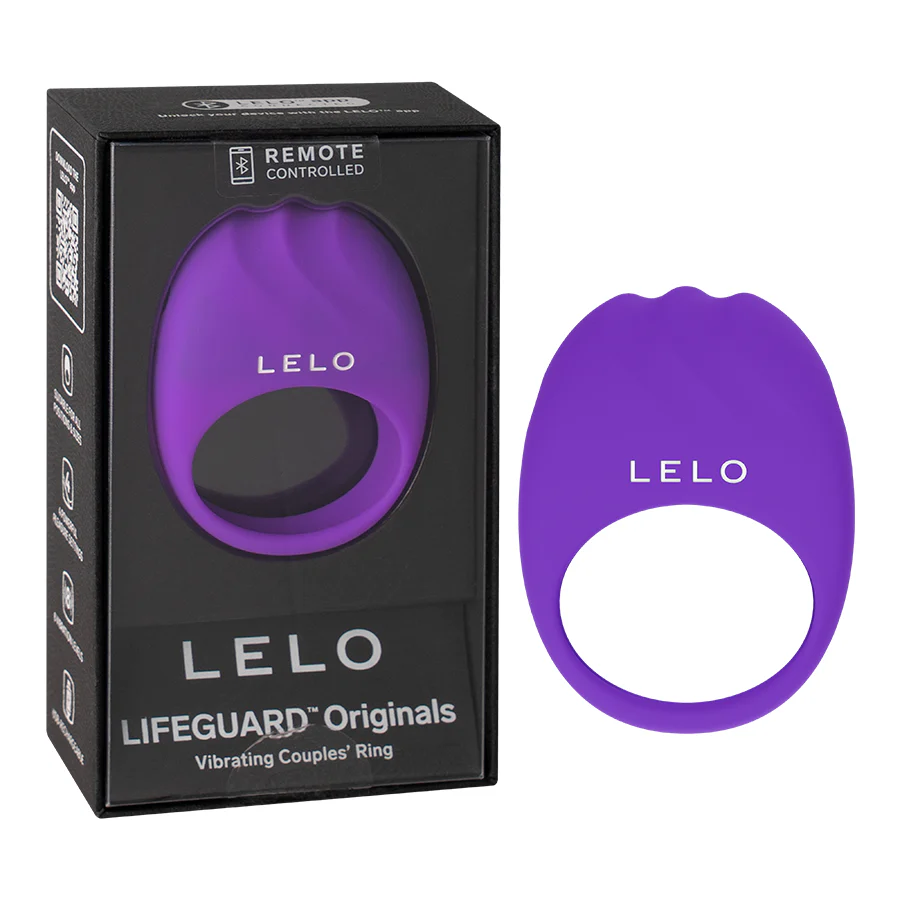 LELO Lifeguard Originals Telefon Kontrollü Titreşimli Penis Halkası