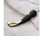 Lelo Smart Wand 2 Medium Black Orta Boy Çok Güçlü Masaj Aleti(KUTU HASARLI)