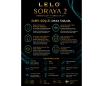 Lelo Soraya 2 Aqua G-Bölgesi ve Klitoris Uyarıcı Titreşimli Rabbit Vibratör