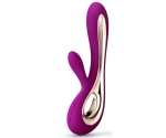 Lelo Soraya 2 Deep Rose Titreşimli G-Bölgesi ve Klitoris Uyarıcı Rabbit Vibratör