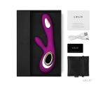Lelo Soraya Wave Deep Rose G-Bölgesi & Klitoris Özel Rabbit Vibratör