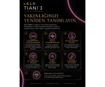 Lelo Tiani 3 Black Çiftlere Özel Titreşimli Kumandalı Vibratör