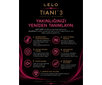 Lelo Tiani 3 Cerise Çiftlere Özel Kumandalı Titreşimli Vibratör