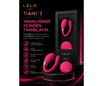 Lelo Tiani 3 Cerise Çiftlere Özel Kumandalı Titreşimli Vibratör