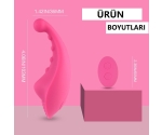 Mew 9 Fonksiyonlu Titreşimli Giyilebilen Kumandalı Şarjlı Vibratör
