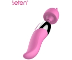 Leten 1+1 Masaj Aleti ve Titreşimli Orgazm Vibratörü