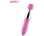 Leten 1+1 Masaj Aleti ve Titreşimli Orgazm Vibratörü