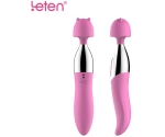 Leten 1+1 Masaj Aleti ve Titreşimli Orgazm Vibratörü