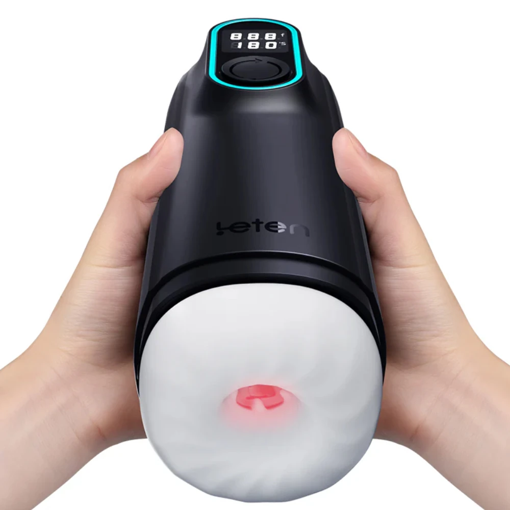 Leten Bio İleri Geri Hareketli Emiş Güçlü Vajina Masturbator