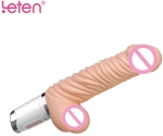 Leten Oynar Başlı Şarj Edilebilir Isınabilir Damarlı Titreşimli Dildo Leten Oynar Başlı Şarj Edilebilir Isınabilir Damarlı Titreşimli Dildo