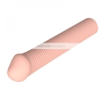 Leten Tırtıklı Yumuşak 5 cm Uzatmalı Penis Kılıfı