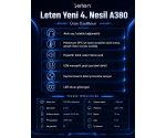 Leten Yeni 4.Nesil A380 İleri Geri Hareketli Sıcaklık Modlu Mastürbatör