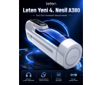 Leten Yeni 4.Nesil A380 İleri Geri Hareketli Sıcaklık Modlu Mastürbatör